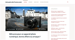 Desktop Screenshot of annuaire-de-france.com